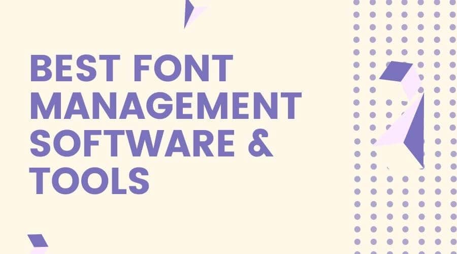 font management for both windows and mac